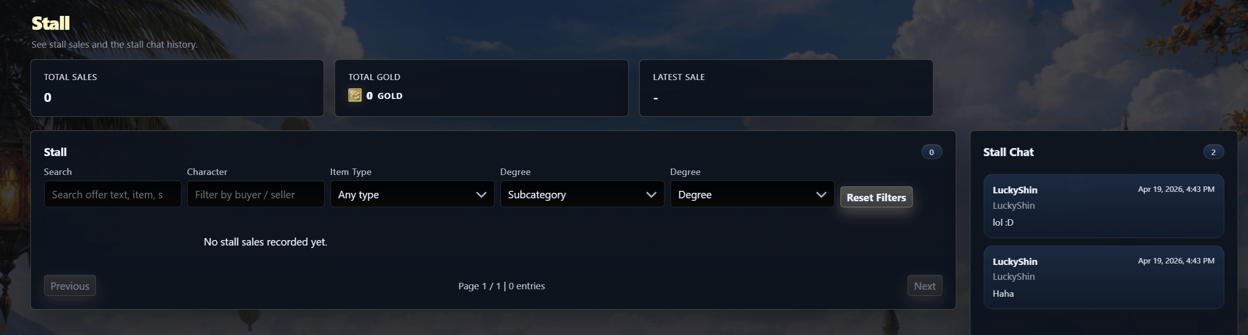 phMonitor stall analytics